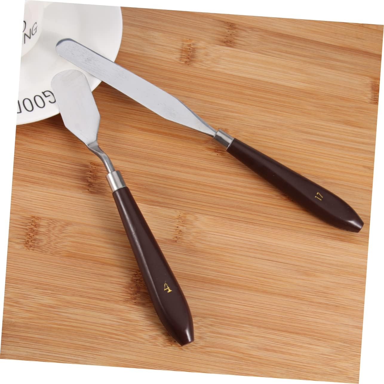 Baluue 3D Printer Tool Kit Wooden Handle Heatbed Scraper Sturdy 3D Printing Accessories for Precise Print Cleanup image number 1