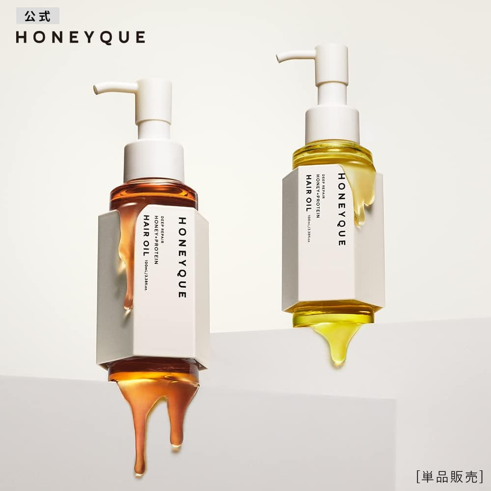 Honeyque Deep Repair Honey + Protein Hair Oil Sleek 100Ml