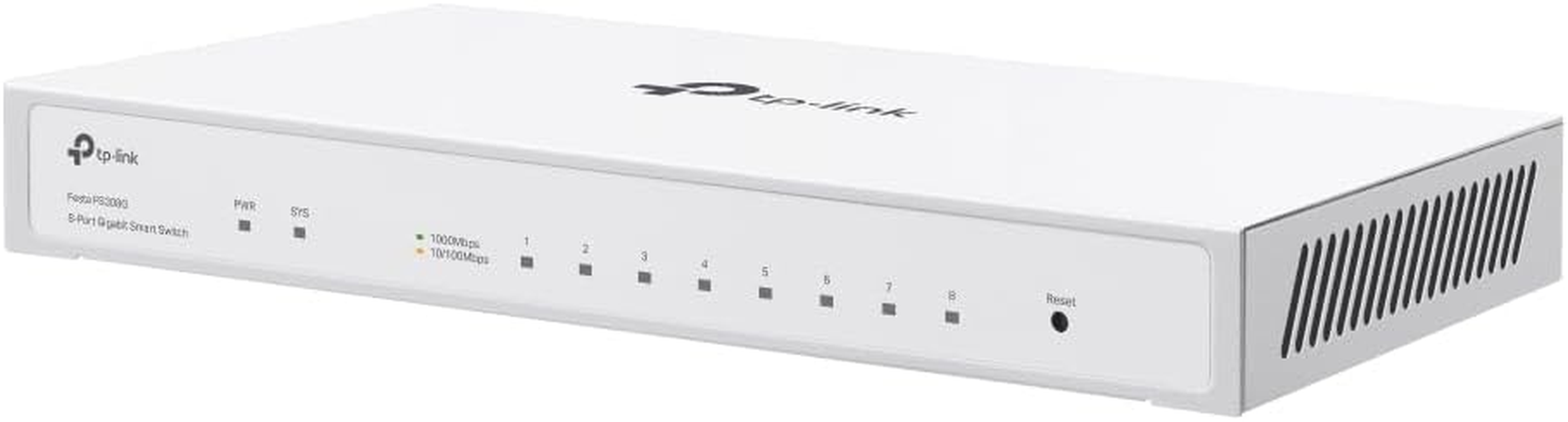 Tp-Link Festa 8-Port Gigabit Smart Switch, Free Cloud Centralised Management, App Control, Easy Setup & Use, Smb-Lite Business-Level Quality, Fanless Design, Metal Case (Festa FS308G) image number 4