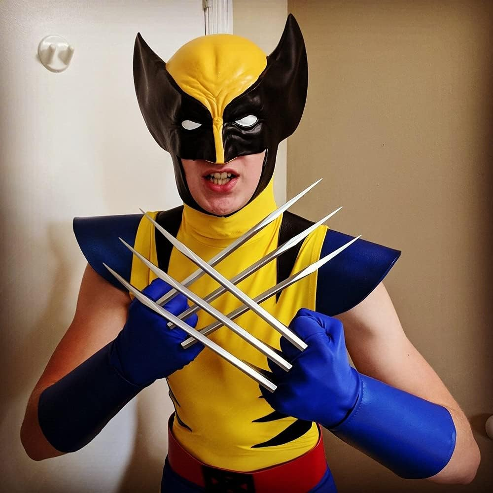 2PCS Safe Sturdy Plastic Wolf Claws Wolve Claws for Adults Halloween Costume Cosplay Props image number 2