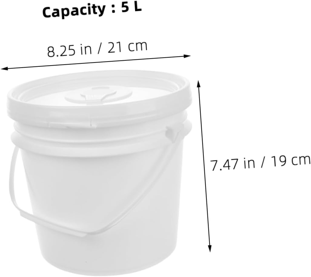Wet Wipes Bucket Lid and Handle Multipurpose Wipes Dispenser for Bathroom Kitchen for Car Use