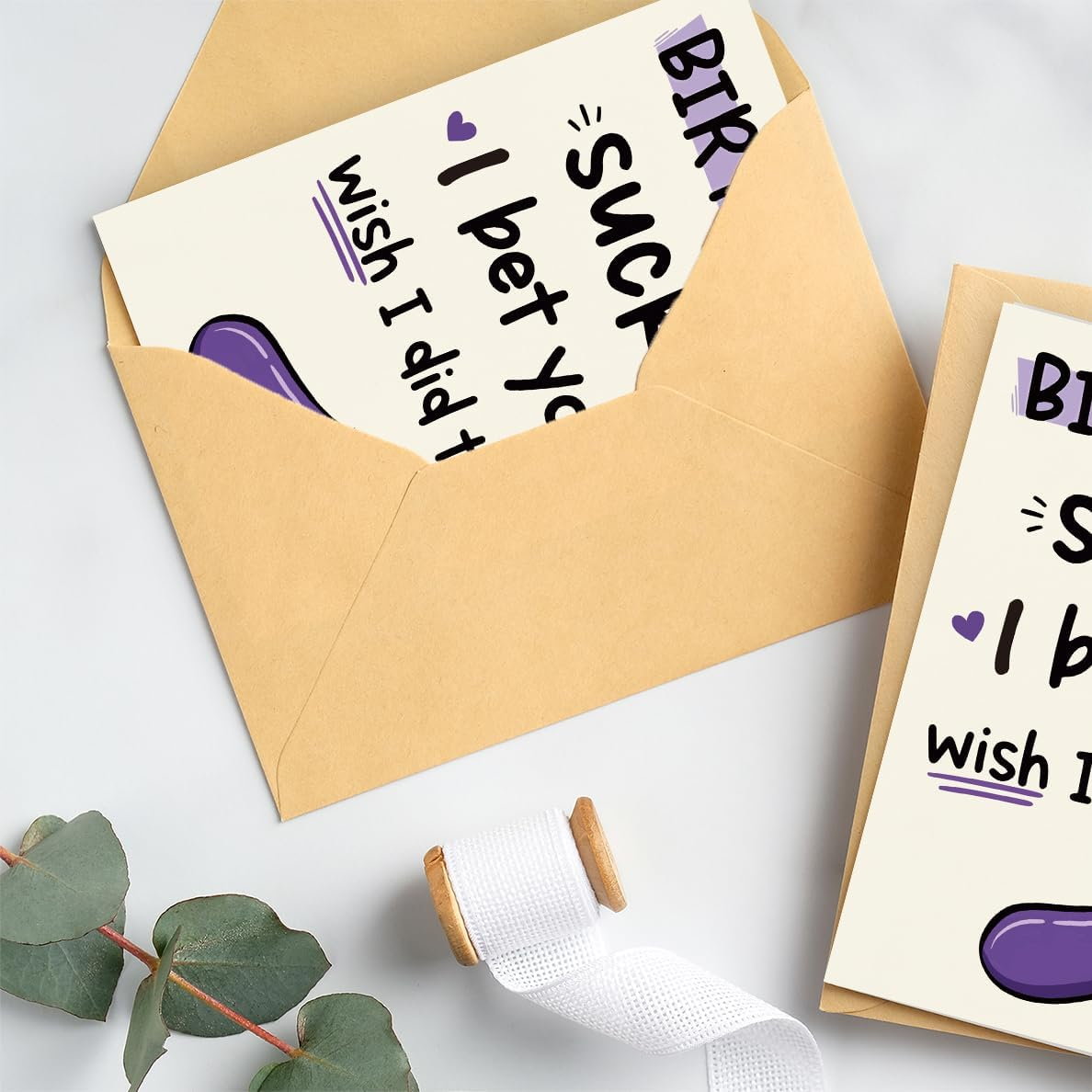 Funny Birthday Card & Gifts for Men, Husband, Boyfriend, and Him, Happy Bday Card - I Style image number 3