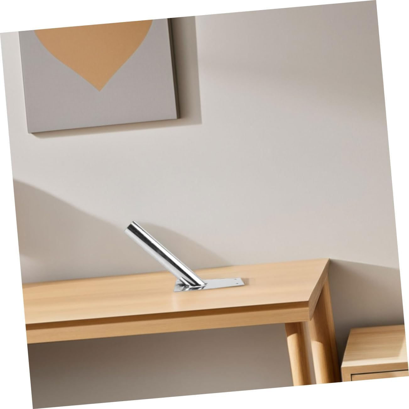 NULYLU 2Pcs Stainless Steel Flag Pole Holder: Heavy Duty Flagpole Mounting Bracket - 25Mm Inner Diameter - outside House Flag Pole Bracket for Wall Mount image number 1