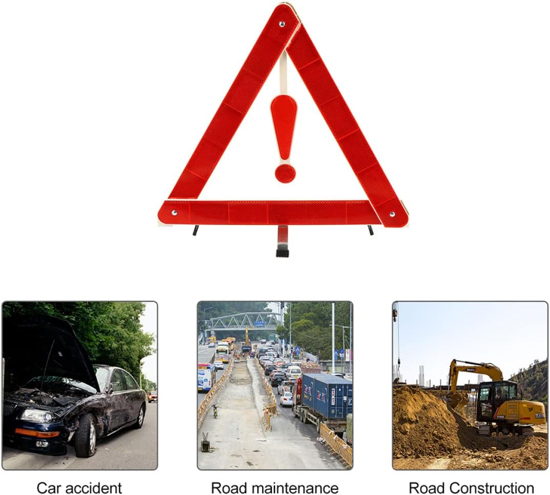 Foldable Auto Warning Sign Triangle Road Safety Warning Triangle for Car Emergency Reflective Car Safety Sign for Roadside Breakdown in Australia image number 1