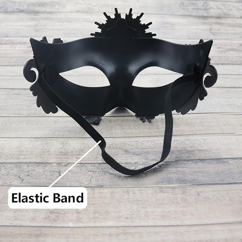 Masquerade Mask Halloween Mask Mardi Gras Mask for Men,Masquerade Mask image number 6