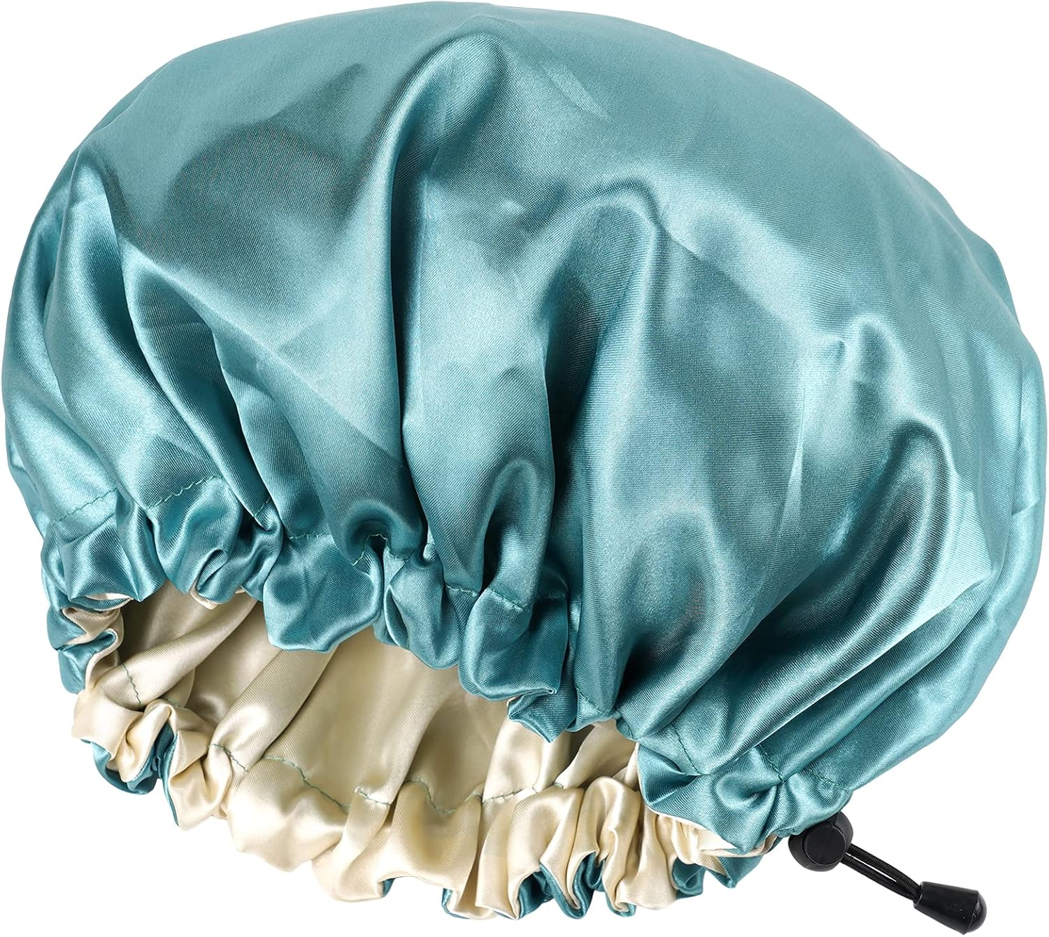 CHORHA Large Double-Sided Adjustable Satin Sleep Cap, Hair Bonnet for Sleeping, Suitable for All Kinds of Hair