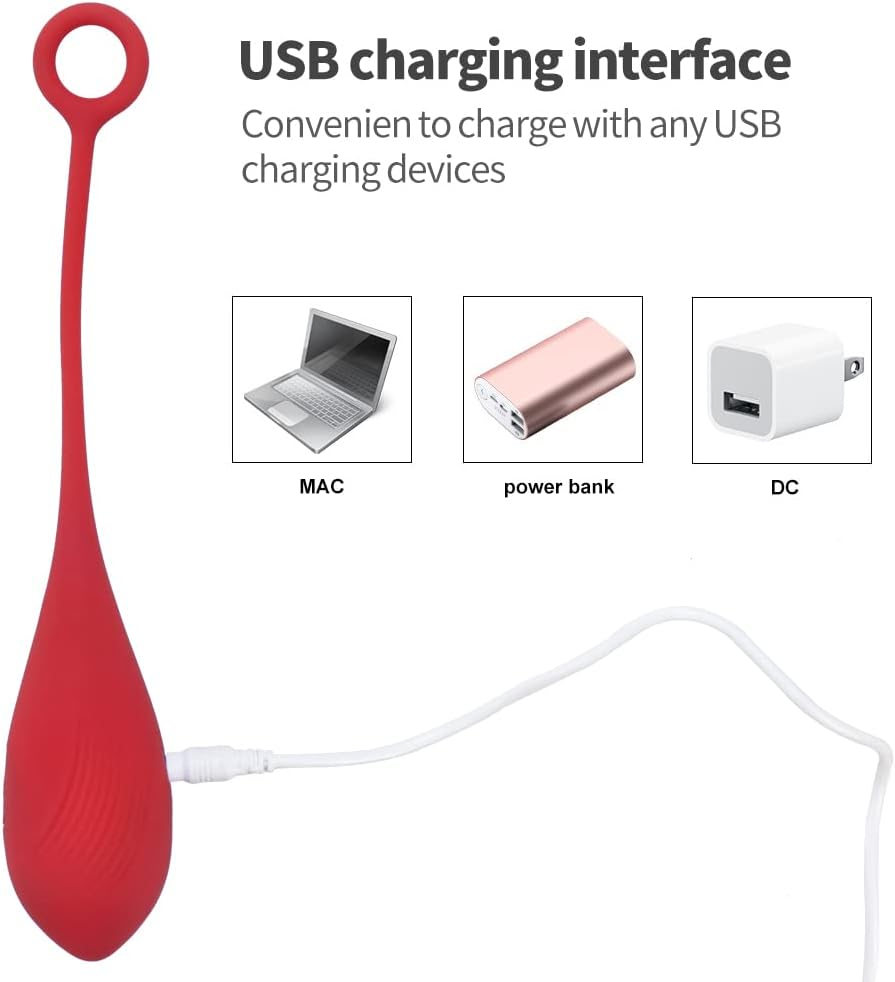 10 Modes Powerful Bullet Stick Massage Ball Electric Handheld Personal Bullet Tool for Foot Relax, Quiet Waterproof Bullet Massage Rod Women Pleasure Soft Toys, Delivery Fast, Mini Size (Red) image number 1