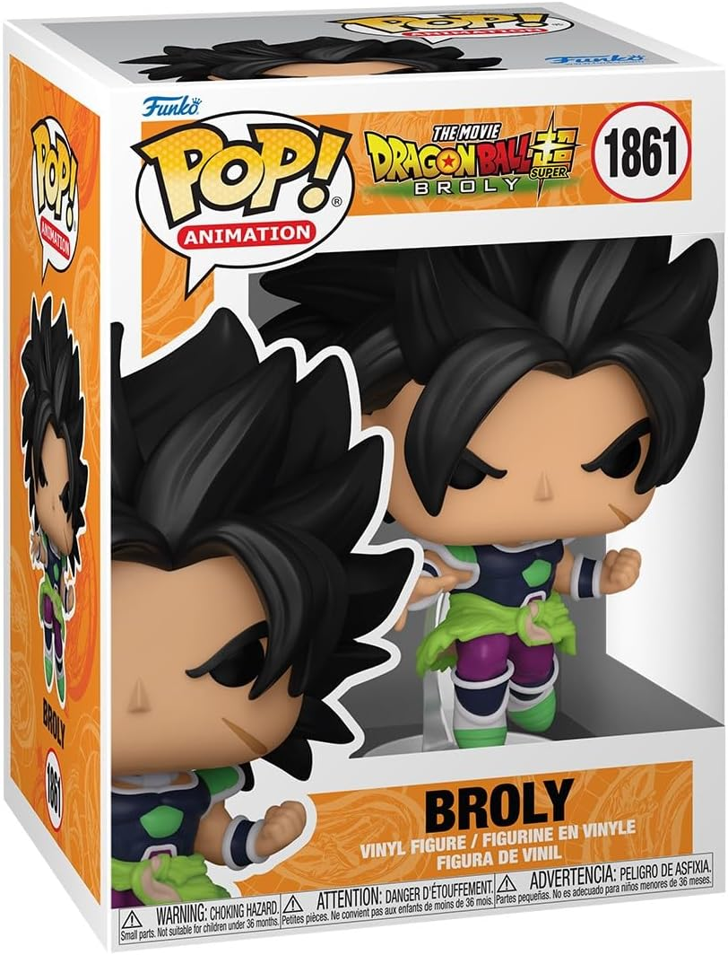 FUNKO POP! Anime: Dragon Ball Super: Broly - Broly image number 1