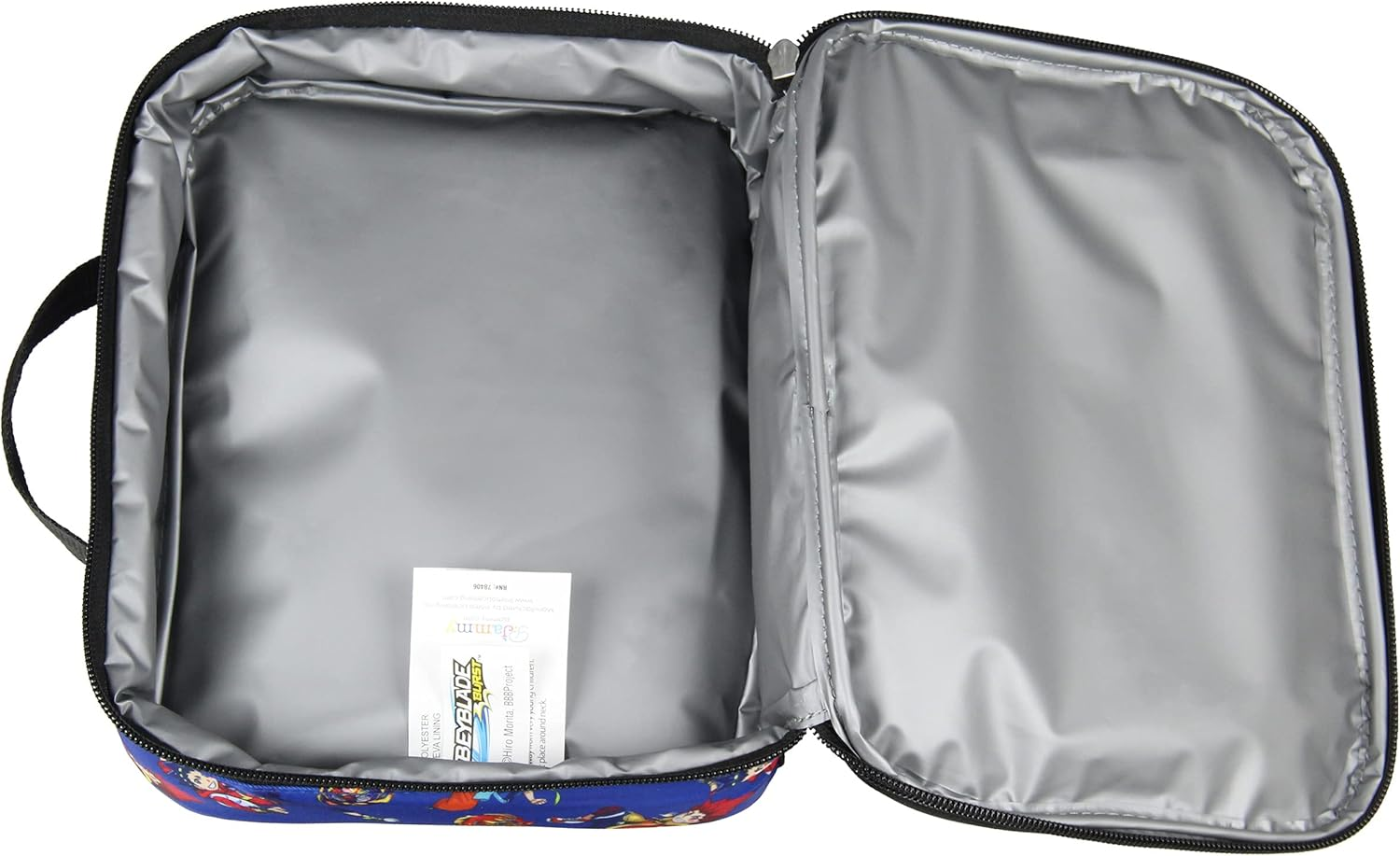 INTIMO Beyblade Burst Spinner Tops Character Allover Print Backpack with Lunch Bag Tote - Pink image number 5