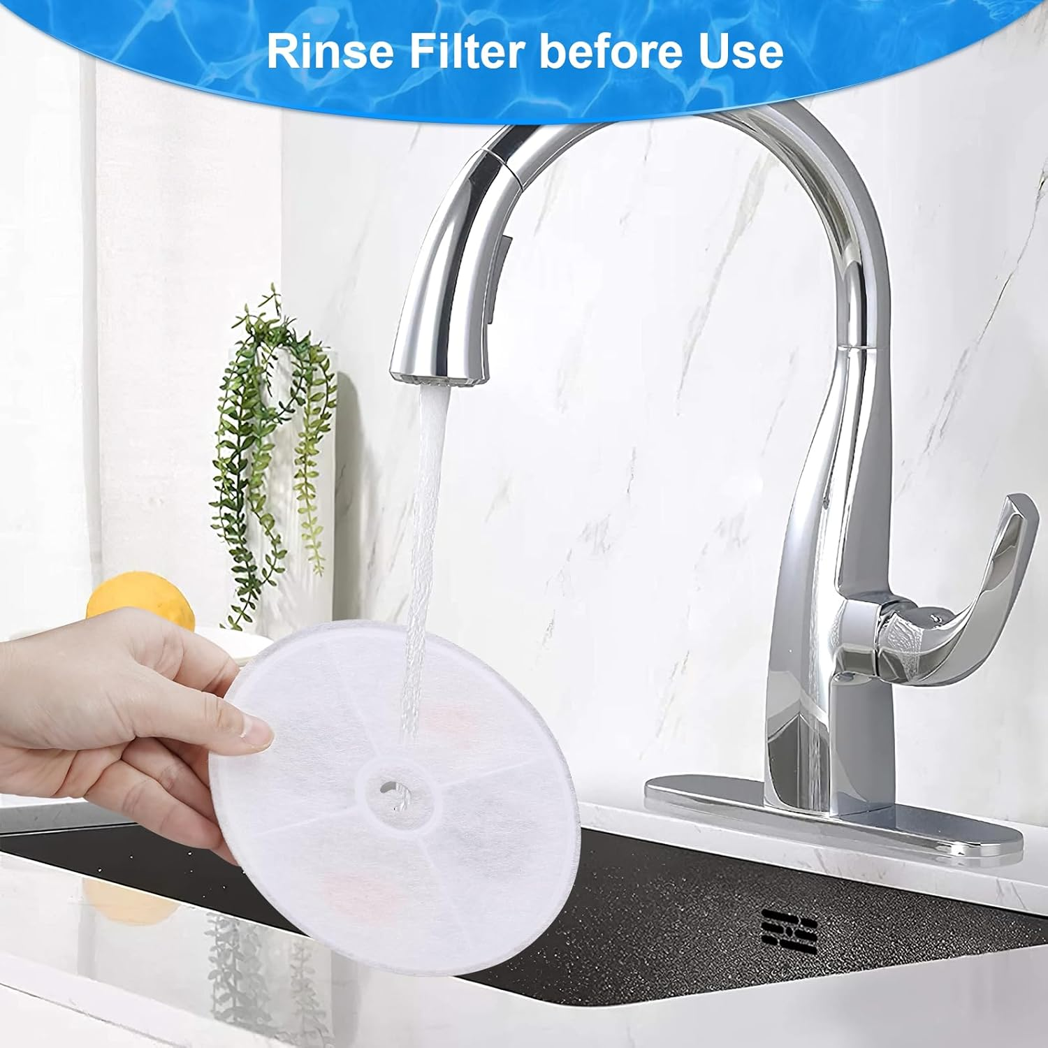 Pack of 10 Cat Fountain Filter, Filter Unit 3.0 Resin and Activated Carbon Cat Dog Drinking Fountain Compatible with 1.85 L and 2 L/1.8 L Automatic Intelligent Cat Fountain image number 2