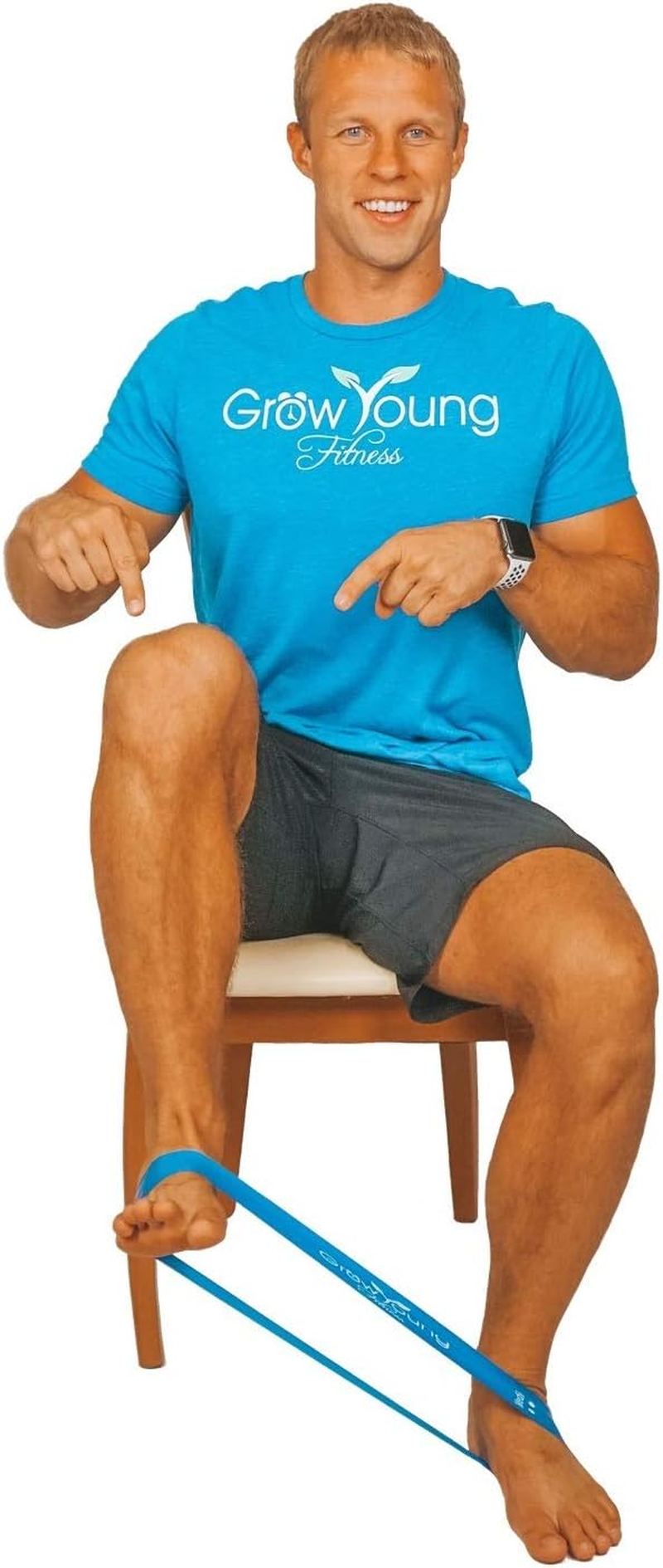 Grow Young Fitness Chapter One Knee Therapy for Seniors - Stretch and Strengthen Your Knees at Home - Simple, Safe, Effective Workout DVD for Elderly image number 6