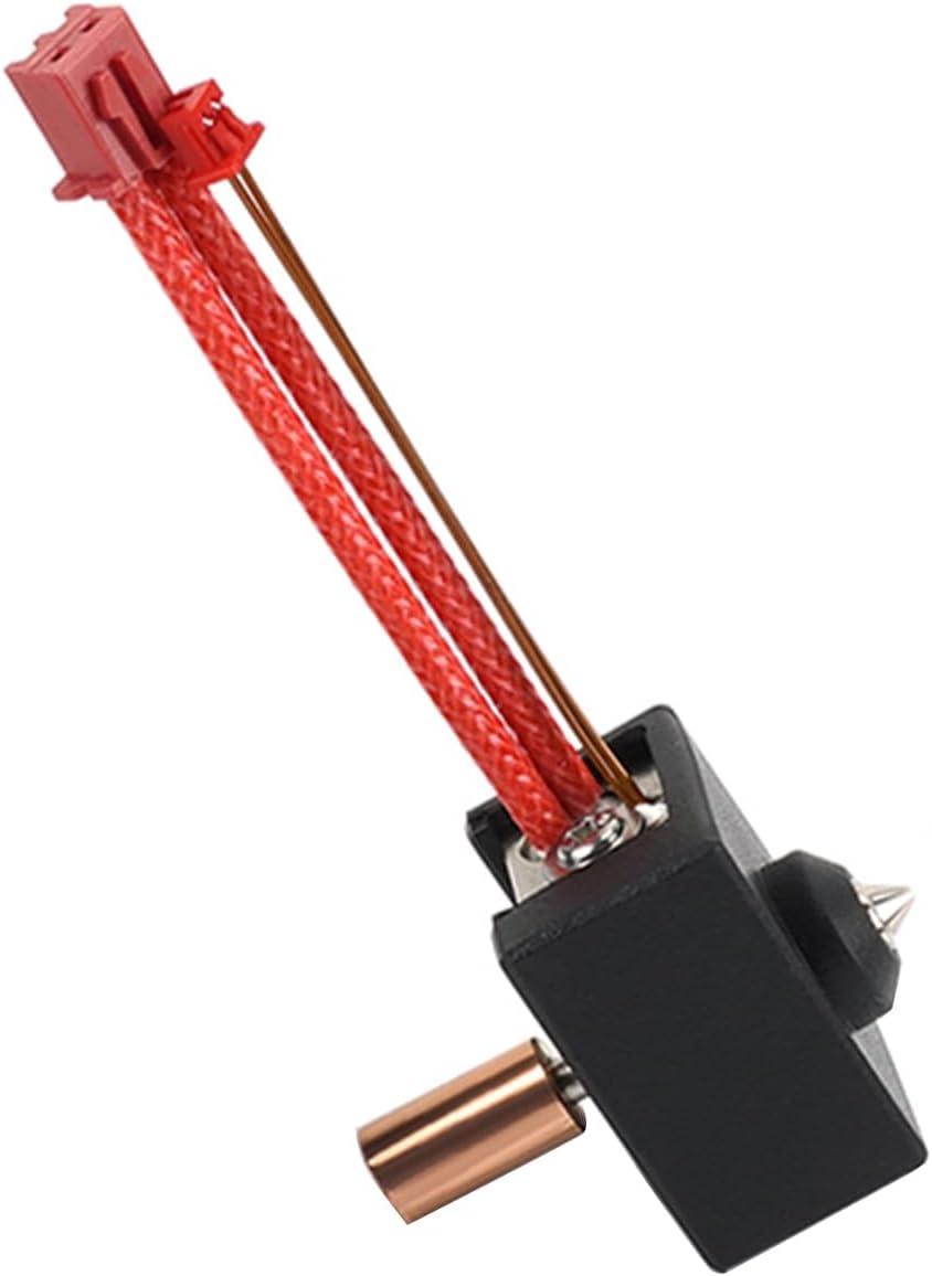 Sprite Extruder Upgrade Heater Block Kit High Temperature 300℃ with Bimetal Heatbreak Plated Copper Heater Block Nozzle DIY Assembled Compatible with Ender-3 S1 /CR-10 Smart Pro