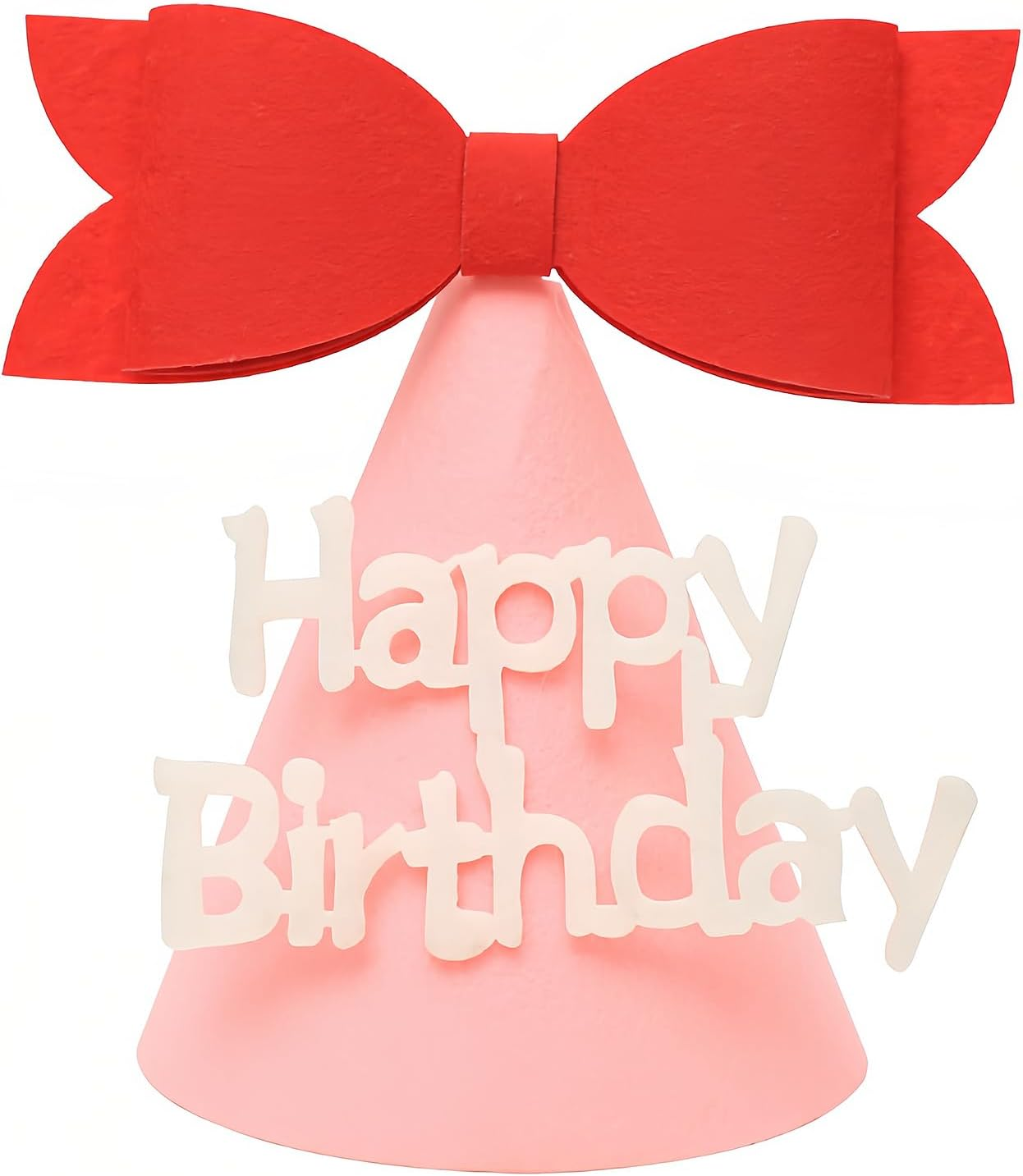 Cartoon Felt Birthday Party Hats - Fun Photo Props for Birthday Parties, Party Decorations, Suitable for Adults and Children Gifts.