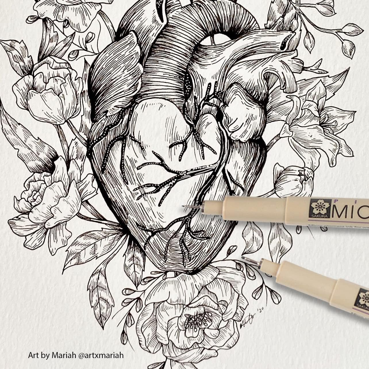 SAKURA Pigma Micron Pens (Set of 3),Black image number 5