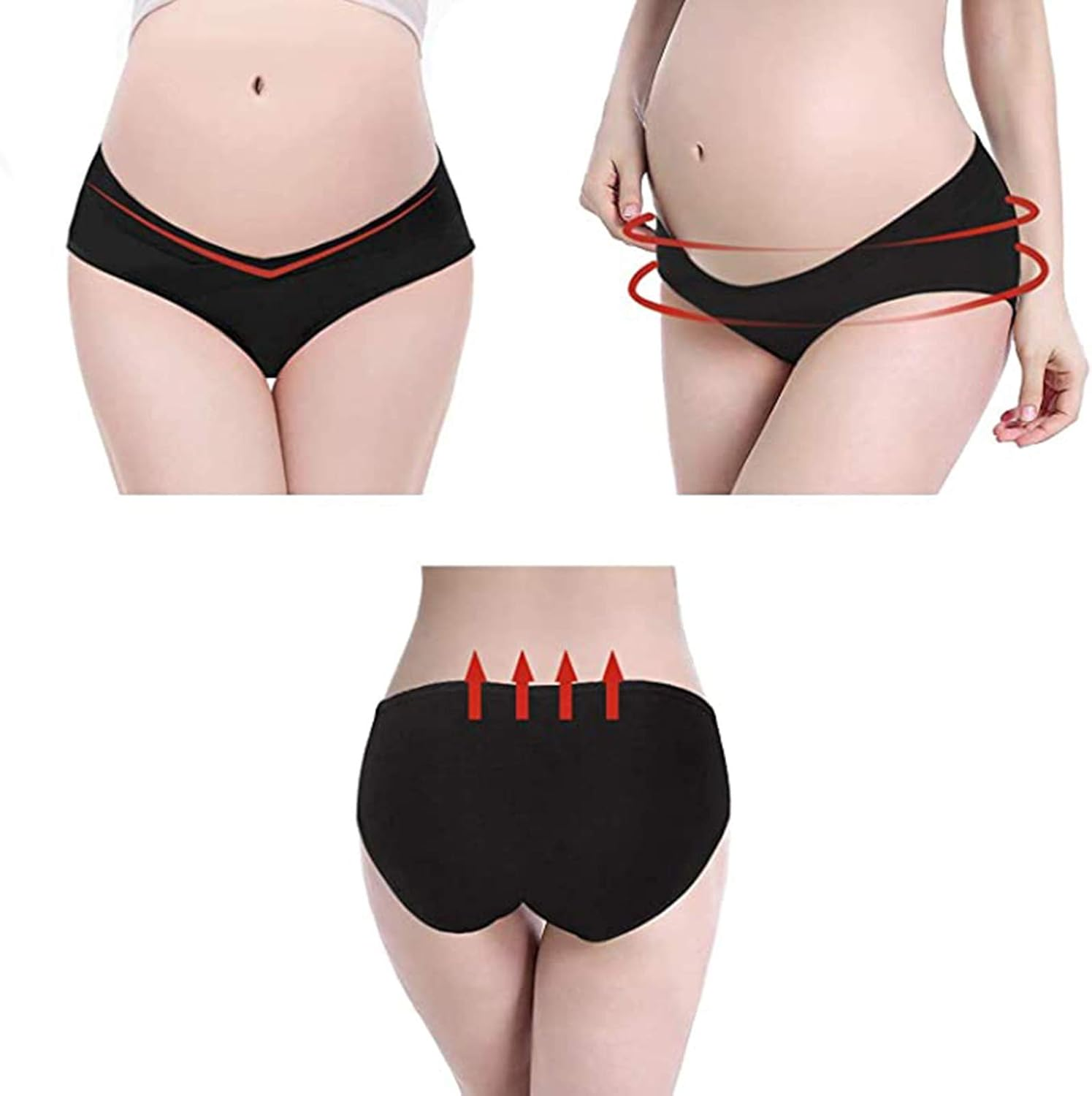 Sexy Lingerie Shaped V Low Postpartum Maternity Pregnancy Corset Lingerie for Women with Stockings image number 2