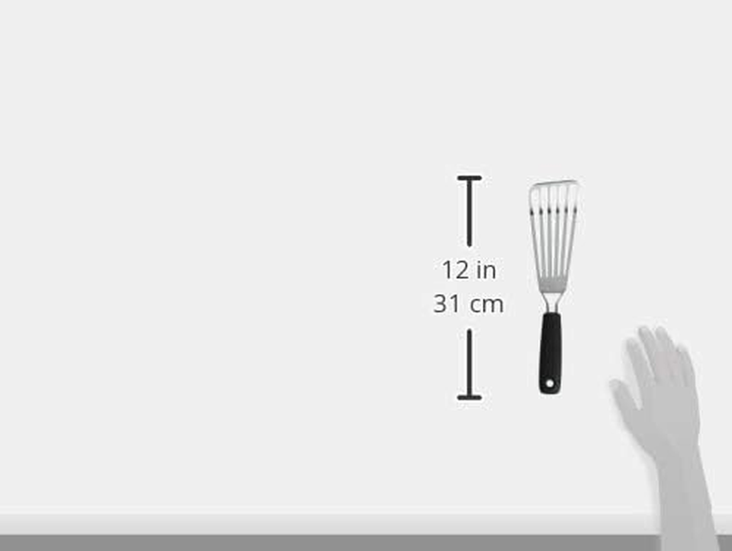 OXO 11240800 Good Grips Stainless Steel Little Fish Turner image number 4