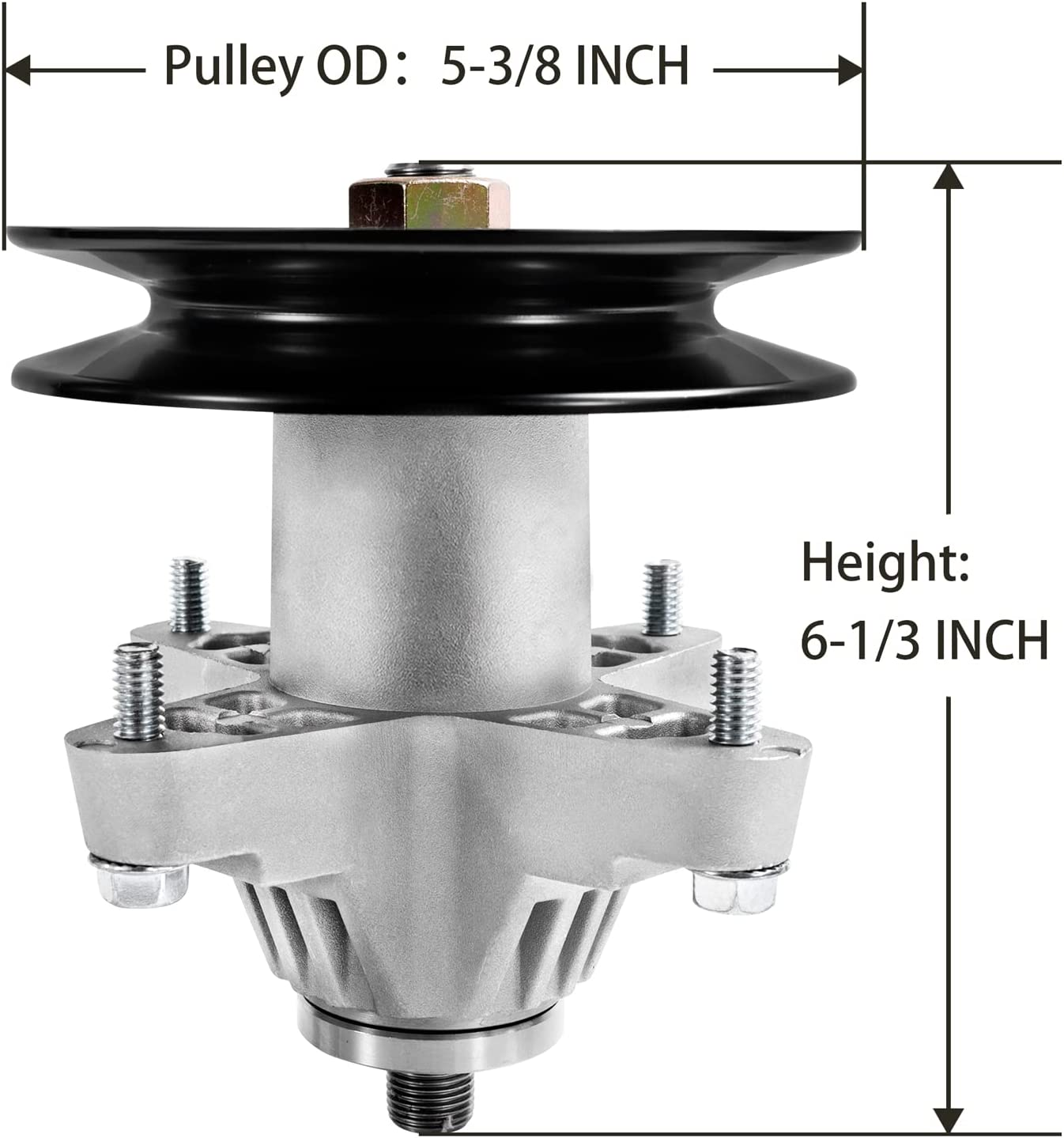 Parts Camp Replaces Spindle Assembly for Mtd/Cub Cadet 918-04125B 918-04126 618-04126 918-04125 618-04125 image number 1