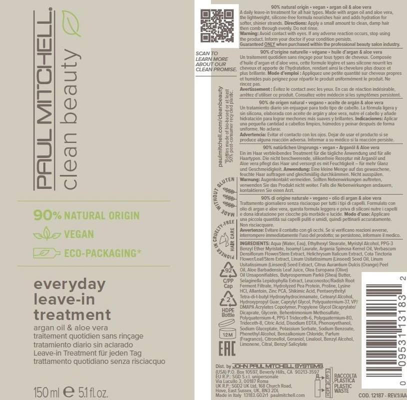 Paul Mitchell Everyday Leave in Treatment 150 Ml image number 6