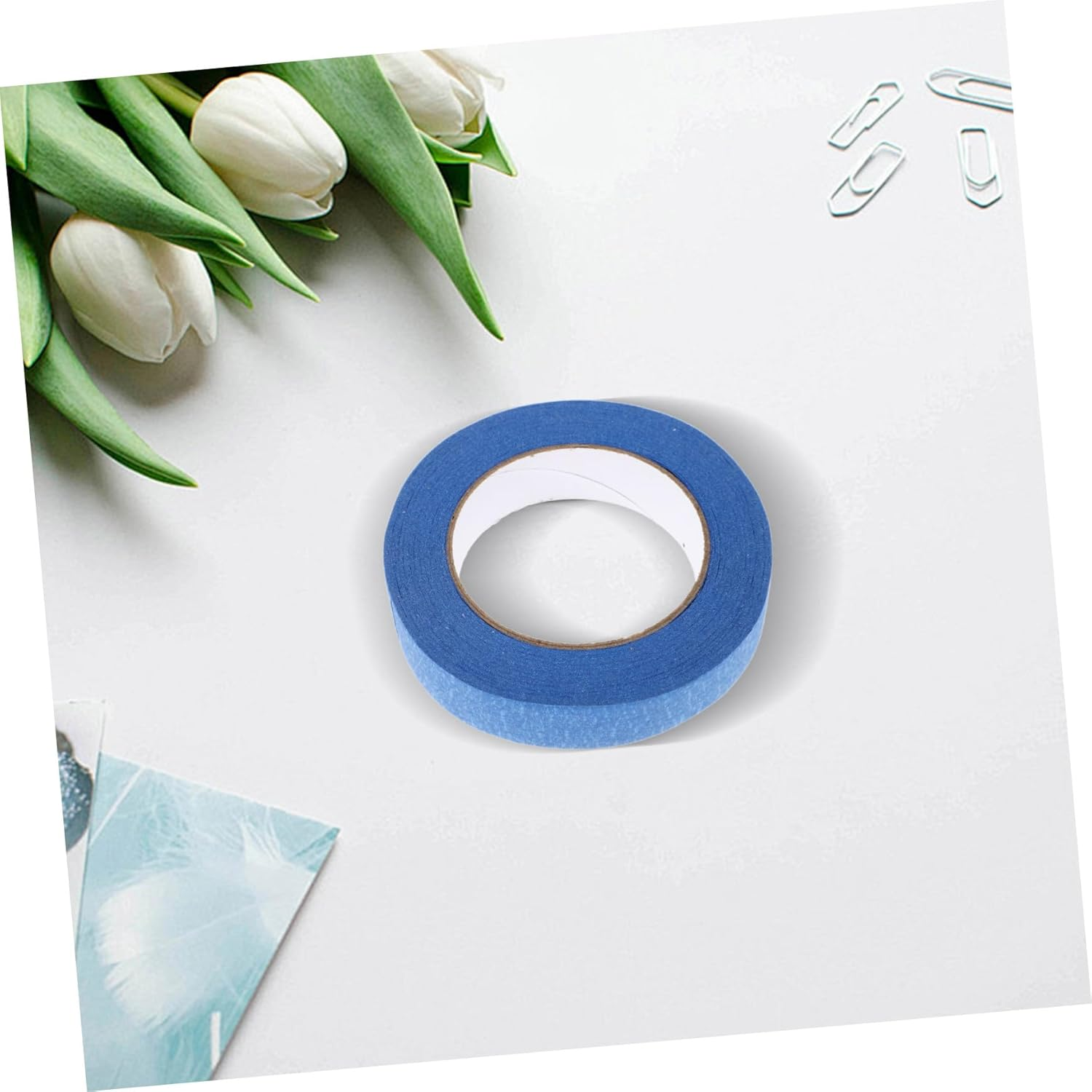 Anneome Painters Tape Blue Masking Tape for Painting Car 50M Roll Masking Master image number 2