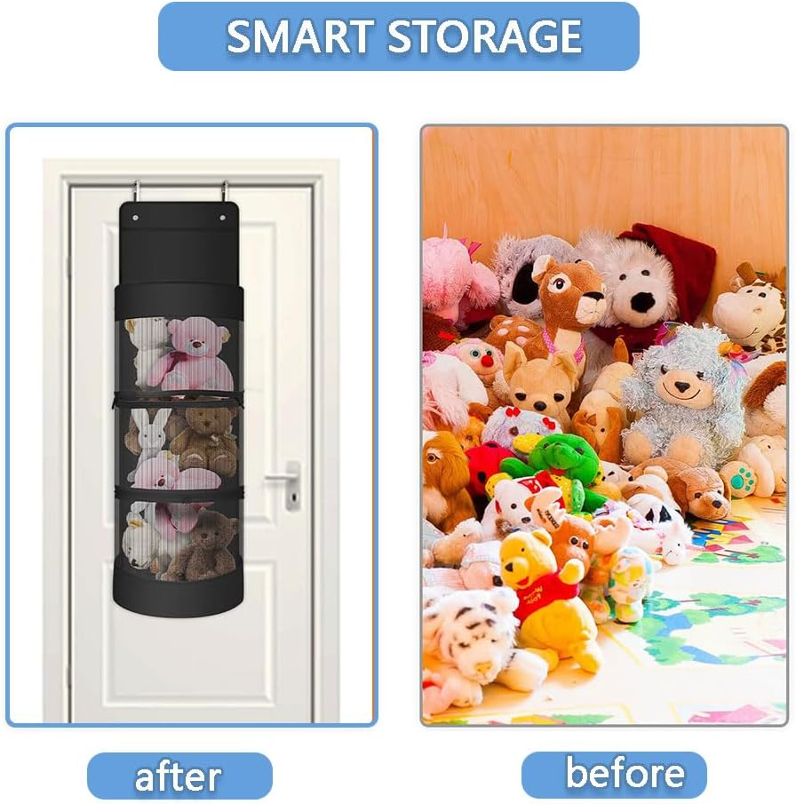 Over the Door Hanging Sports Organizer for Balls, Toys, Clothes &ndash; Garage & Closet Storage for Soccer, Basketball, Gear image number 6