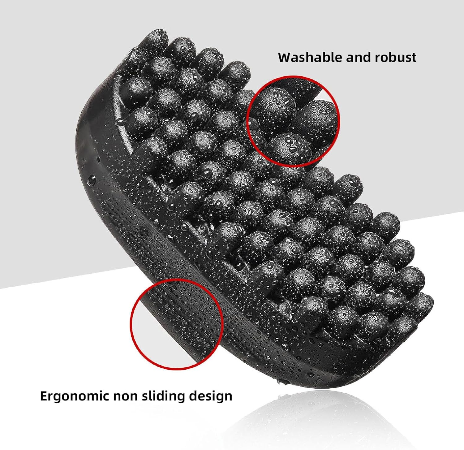 2 Pcs Twist Styler Brush, Twist Curl Hair Brush for Afro Waves, Magic Curly Hair Brush Twist Hair, Washable Rubber Afro Twist Hair Brush for Afro Coils, Dreadlocks, Curls image number 4