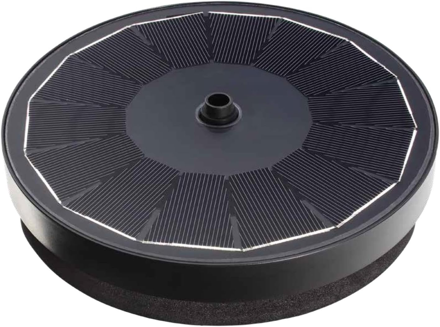 Blagdon Liberty Solar Floating Fountain Pump for Small Ponds, Water Features, Bird Baths, with Crystal Glass Panel, Five Fountain Displays, All Fittings Included, Max Flow Rate 180 Ltr/Hr, 2.2 Watts image number 2