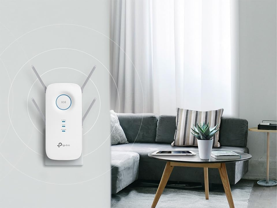 Tp-Link AC2600 Mesh Wi-Fi Range Extender, Dual Band, Wifi Extender, Smart Home, Wireless, Gigabit Ethernet Port, 880Mhz Dual-Core CPU, AP Mode, Gaming & Streaming, Works with Any Wifi Router (RE650) image number 1