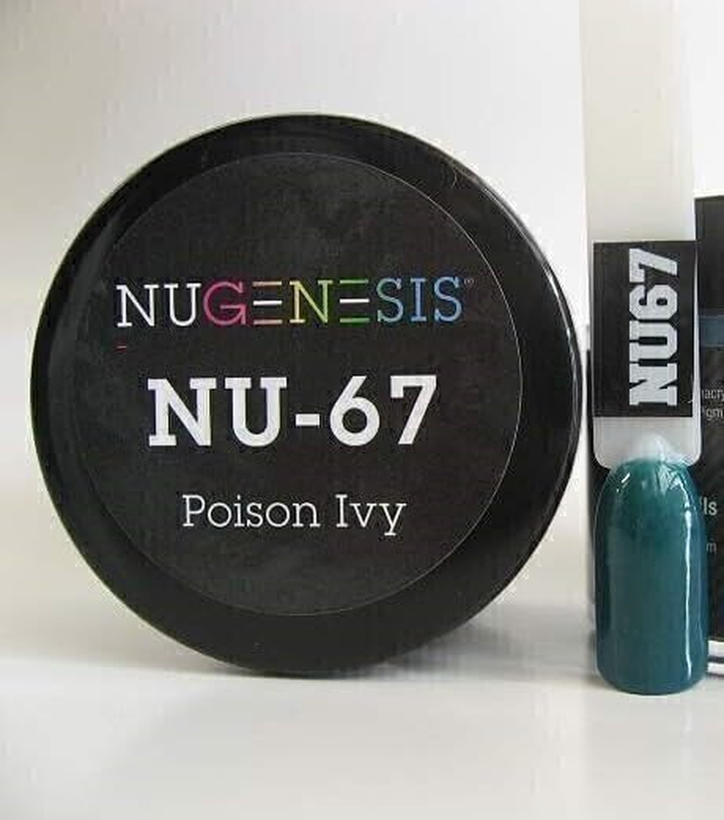 Nugenesis Dipping Powder Nail System Color NU-067 - Poison Ivy - 43G