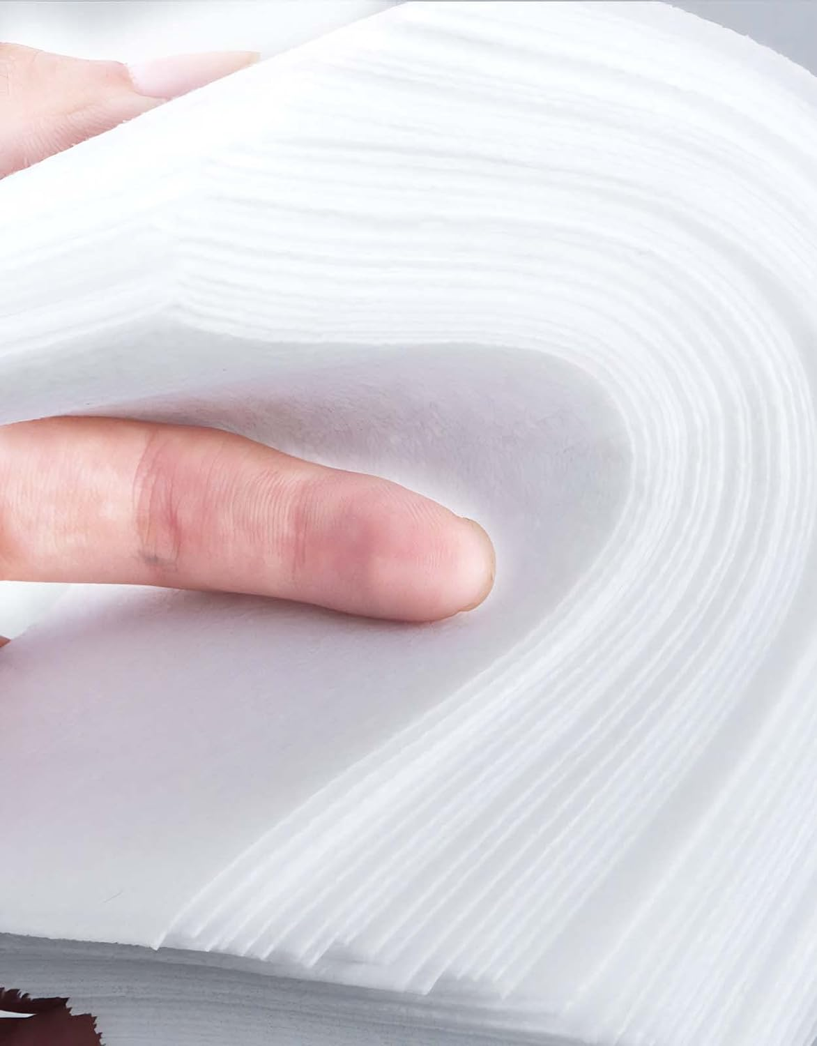 100 Wax Strips, Disposable Professional Hair Removal Tool Hair Removal Paper Professional Beauty Salon Non Woven Paper Shave for Face and Legs, 7.9" X 2.8" (50) image number 3