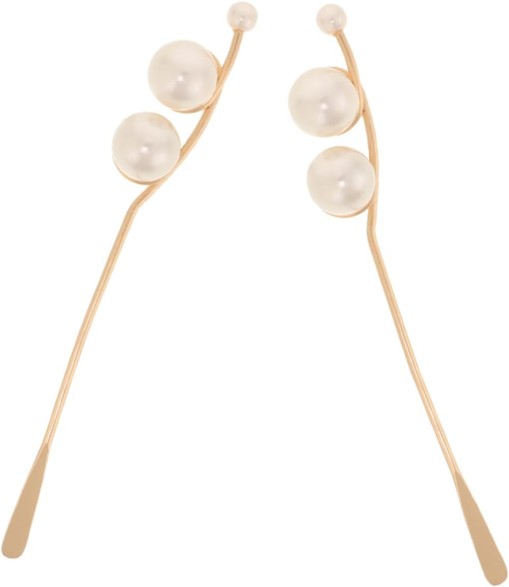 AUTSUPPL 2Pcs Nail Art Stirring Rods Pearl Head for Nail Accessories Stir Sticks Epoxy Stir Sticks for Mixing image number 3