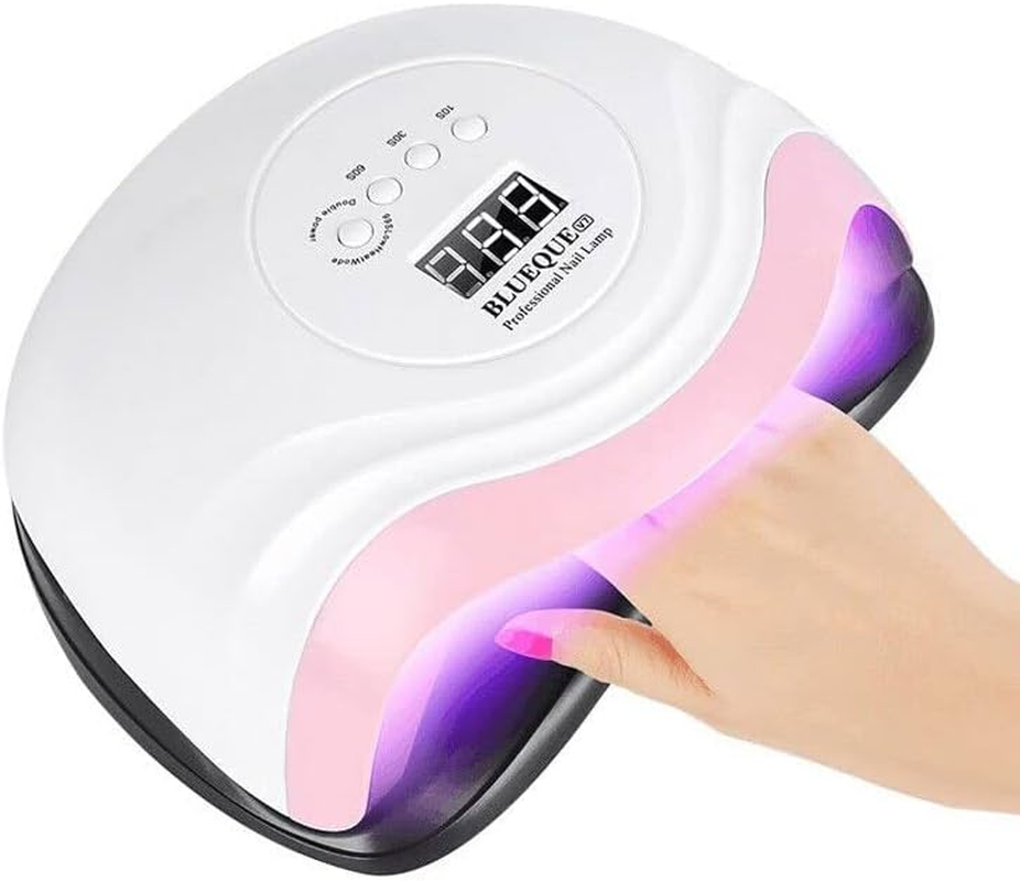 Zalati Nail Lamp 120W LED UV Light with 4 Timers Quick Drying for Nail Art Care Tool - 120W
