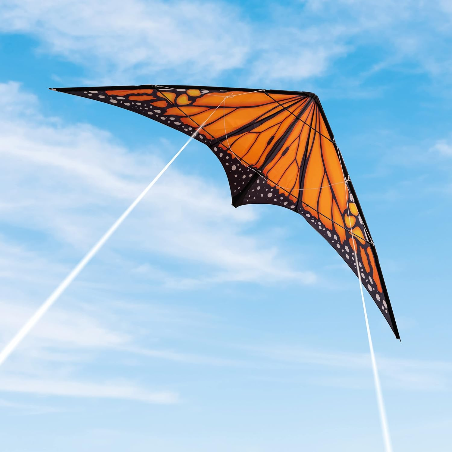 Mk2 Dual-Line Stunt Kite with a 90 Inch Wingspan