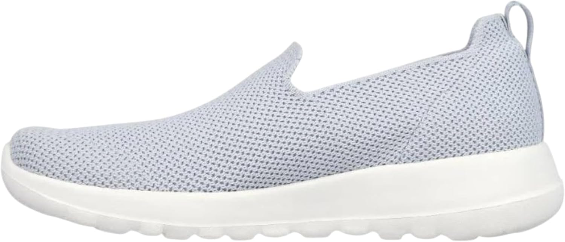 Skechers Womens Go Walk Joy - Sensational Day Light Blue Sneaker Slip on Shoes image number 3