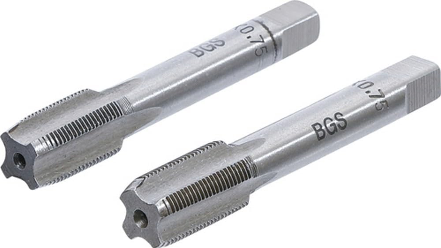 BGS Tap Tap, Taper and Finishing Tap, M16 X 1.5 Mm, 2-Piece 1900-M16X1.5-B image number 6