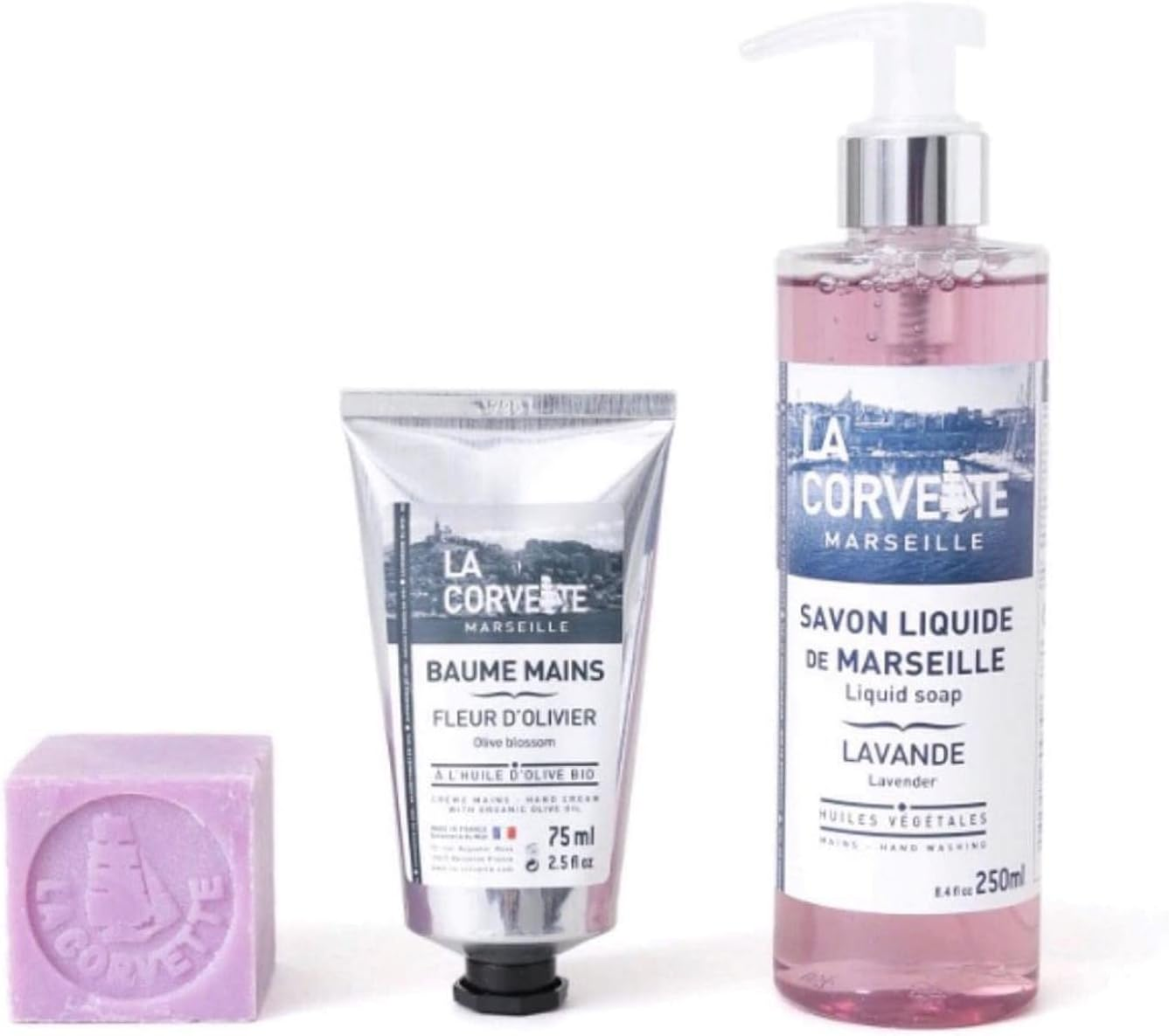 La Corvette Marseille Hand Box Scents of Provence 2-Piece Gift Set image number 1