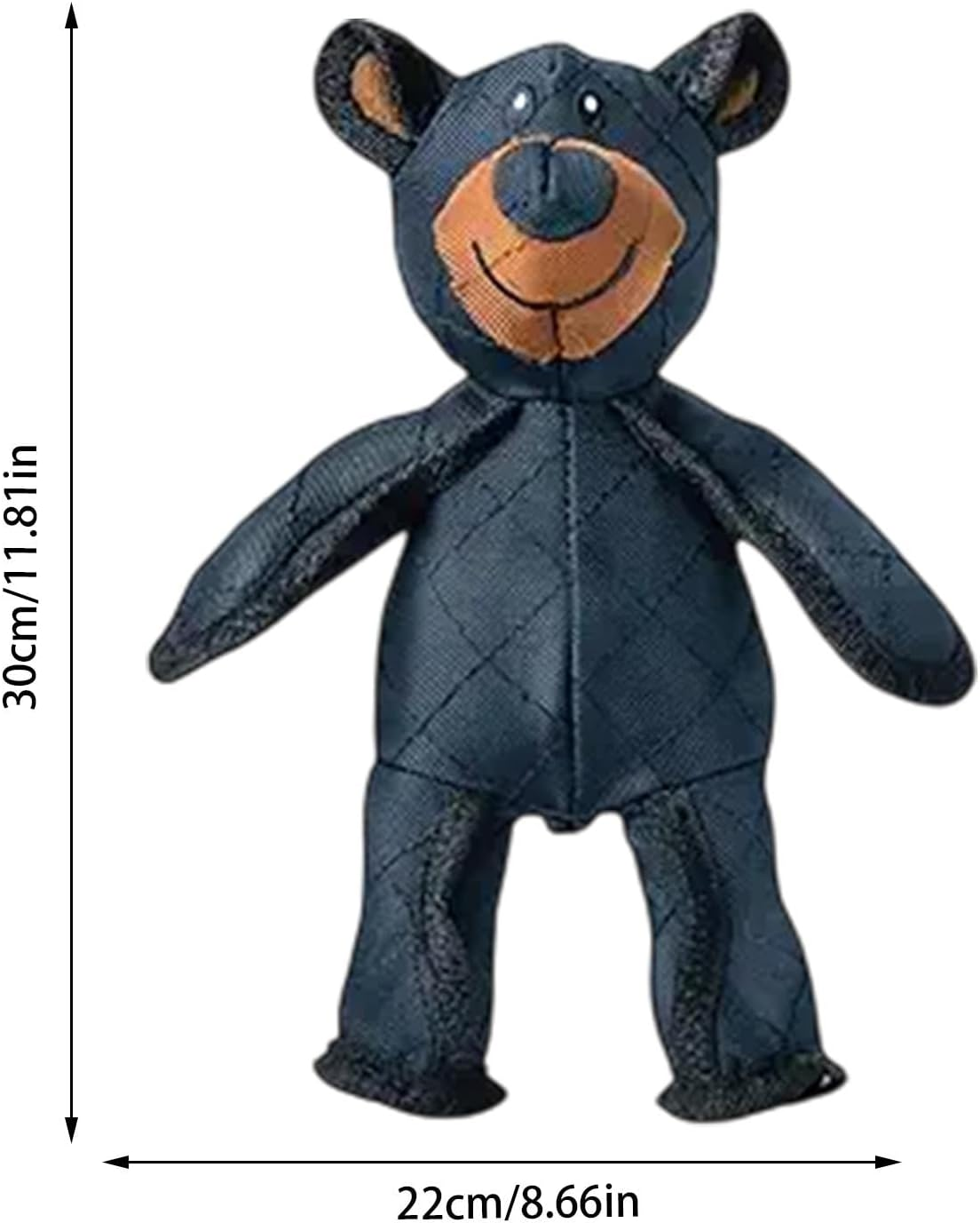 Indestructible Dog Toy Bear, Unbreaka Bear, Squeaky Dog Toys, Heavy Duty Interactive Puppy Chew Plush Toy for Large Dogs image number 2