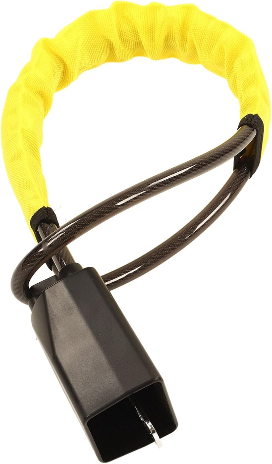 Steering Wheel Lock Universal Fit Locking Device Belt Theft Deterrent for Cars SUV Trucks image number 4