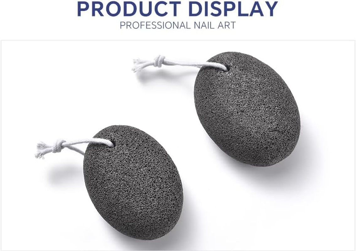 KADS Pumice Stone-Natural Earth Lava Black - Callus/Corn Remover for Feet Heels and Palm - Pedicure Exfoliation Tool - Dry Dead Skin Scrubber - Health Foot Care image number 3
