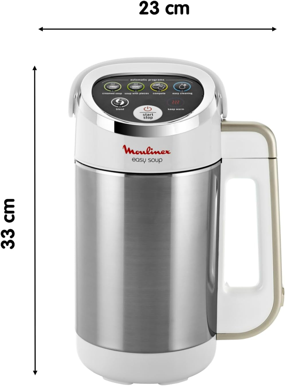 Moulinex Easy Soup- Blenders (Metal, AC) image number 1