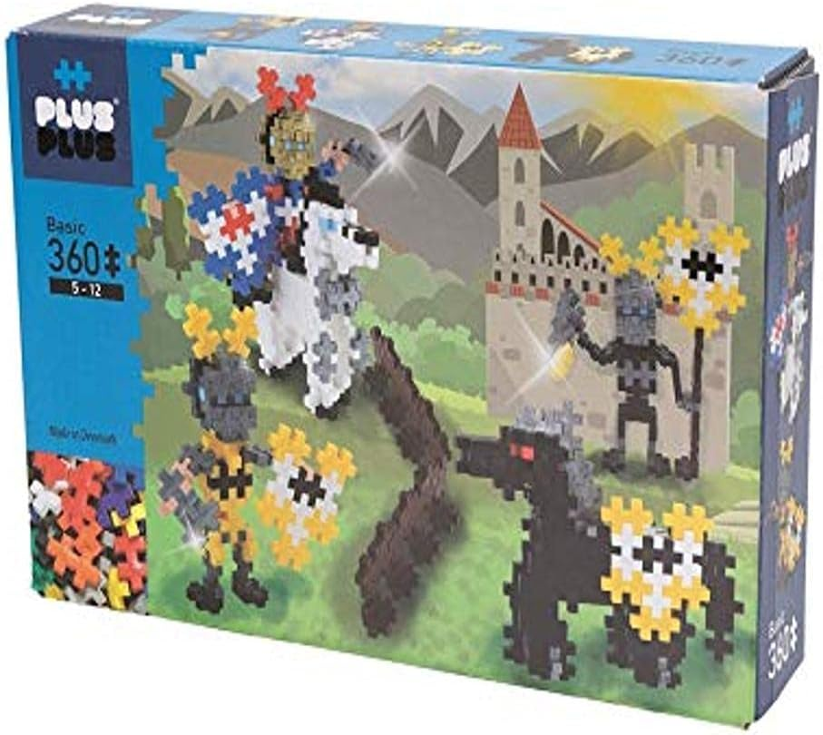 Plus-Plus Basic Knights Tournament Building Block 360-Pieces Set image number 3