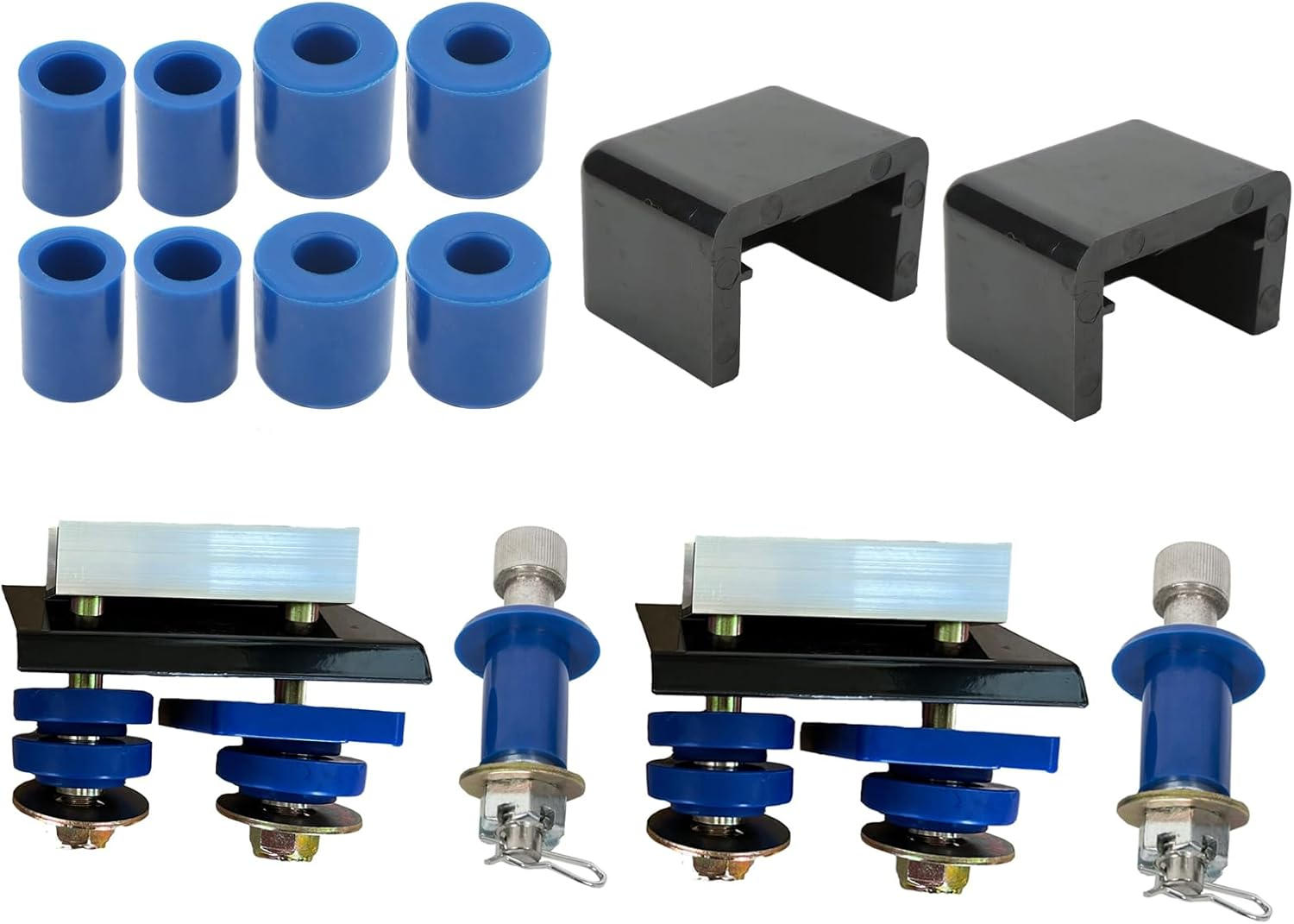 Lisylineauto Engine Hood Hinge Pivot Mounting Bolt Bushing Kit and Truck Hood Bumper and Hood Roller Bushings for Peterbilt 379 378 377 375 357 330 385 image number 4