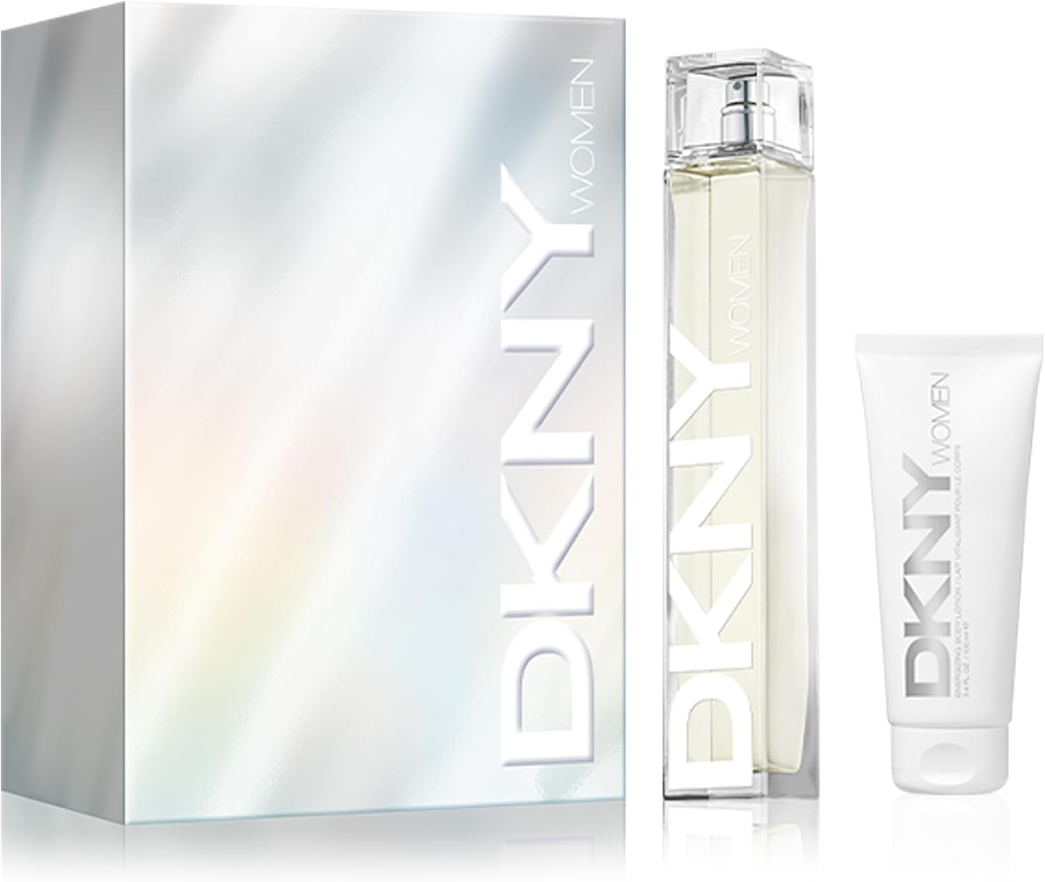 DKNY by Donna Karan for Women - 2 Pc Gift Set 3.4Oz EDP Spray, 3.4Oz Body Lotion