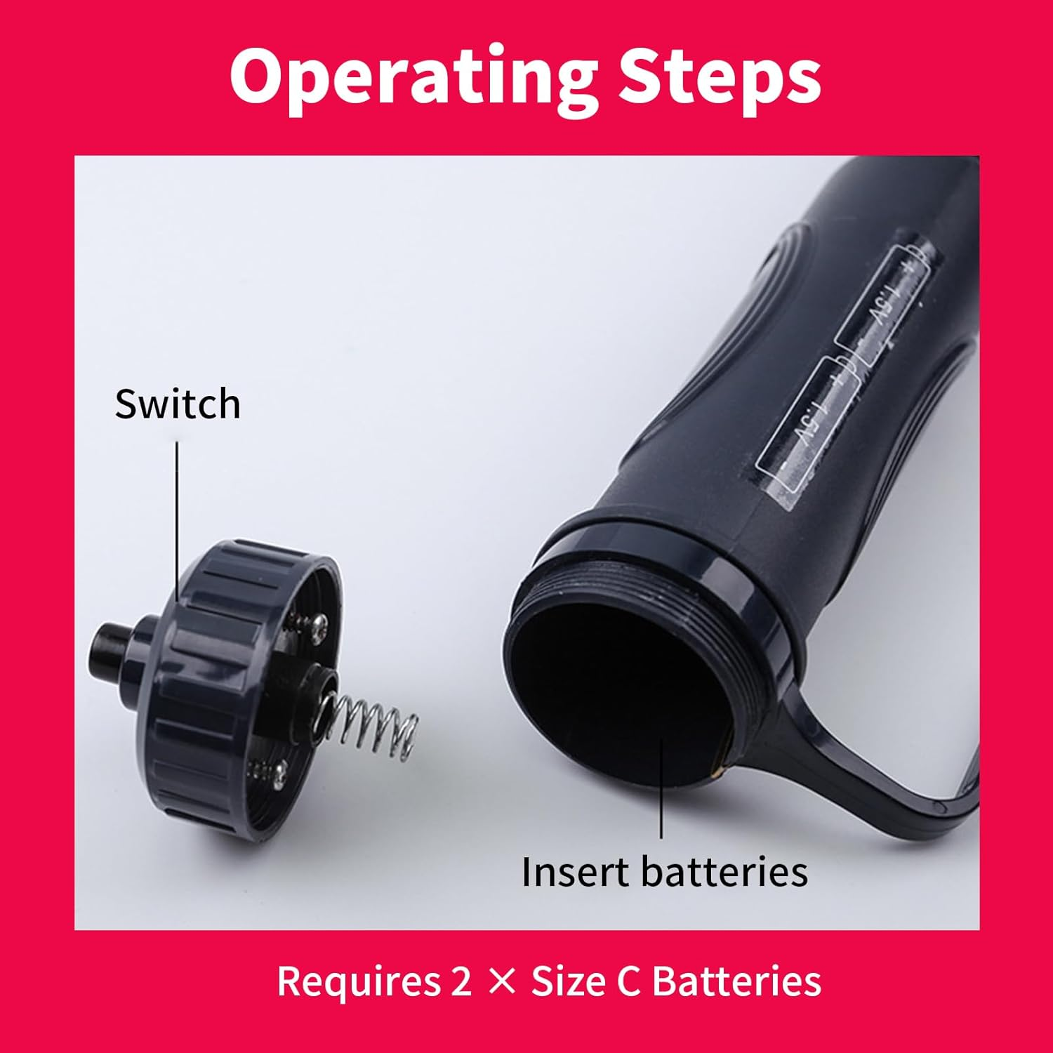 Electric Aquarium Gravel Vacuum, Fish Tank Cleaner for Easy Water Change & Gravel Cleaning, Multi-Function Vacuum for Fish Tanks, Ponds & Turtle Tanks image number 6