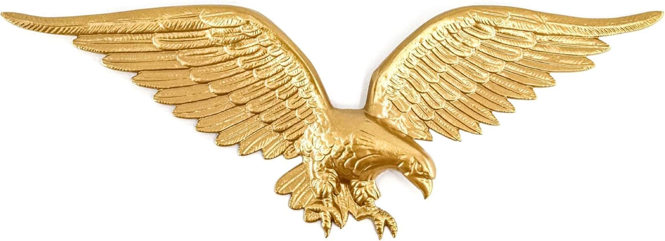 Montague Metal Products Flagpole Wall Eagle, 24-Inch, Gold image number 2