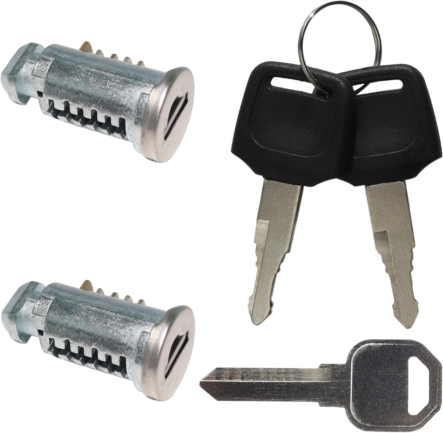 JXSDFP 2 Pack Lock Cores Compatible with Thule Roof Racks Components, Includes 2 Cores, 2 Key and 1 Control Key (2 Pack) image number 6