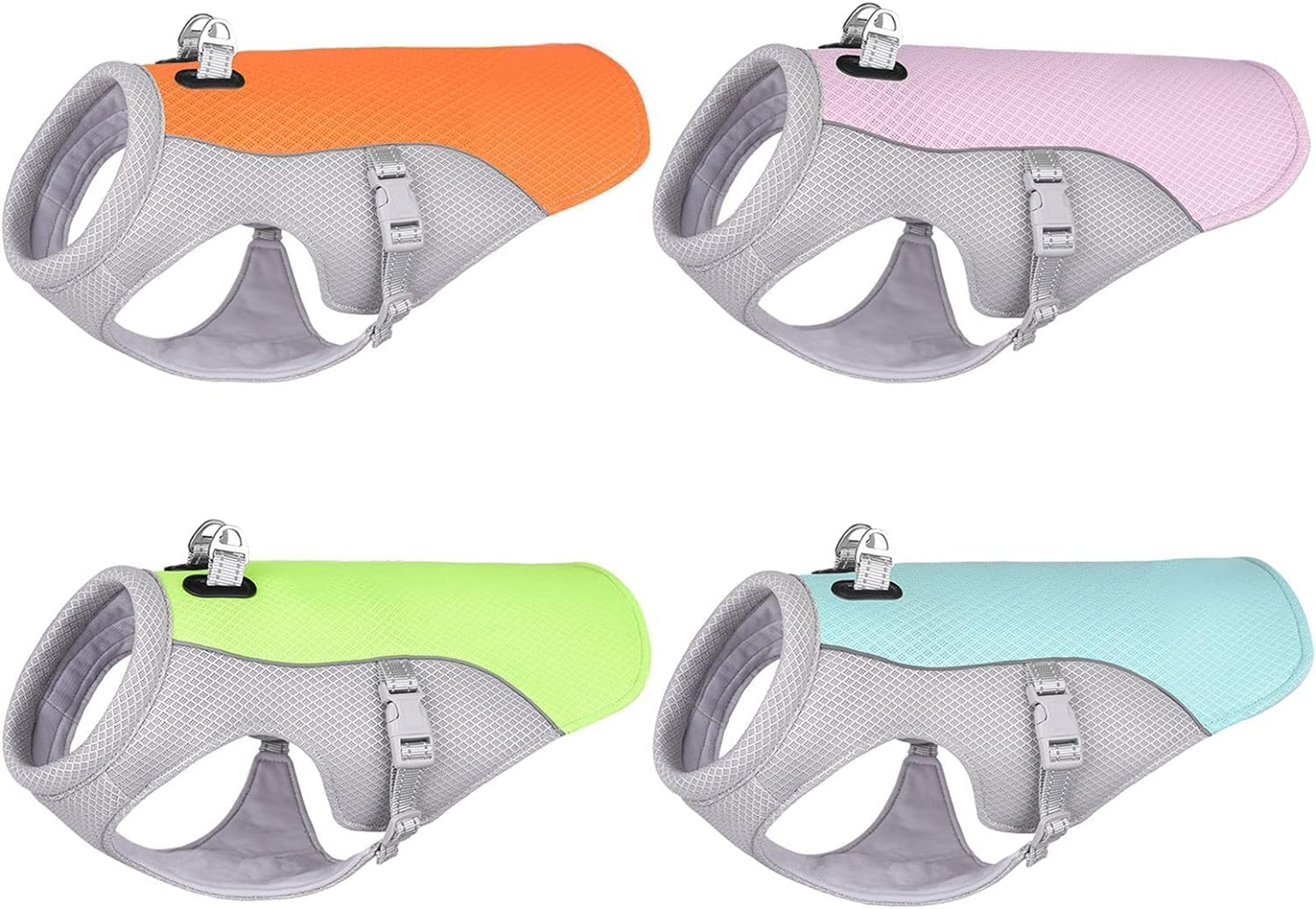 Dog Clothes Pet Cooling Vest Dog Outdoor Summer Vest Harness Pet Cooling Clothes Sun Protection Jackets for Medium Dogs image number 2