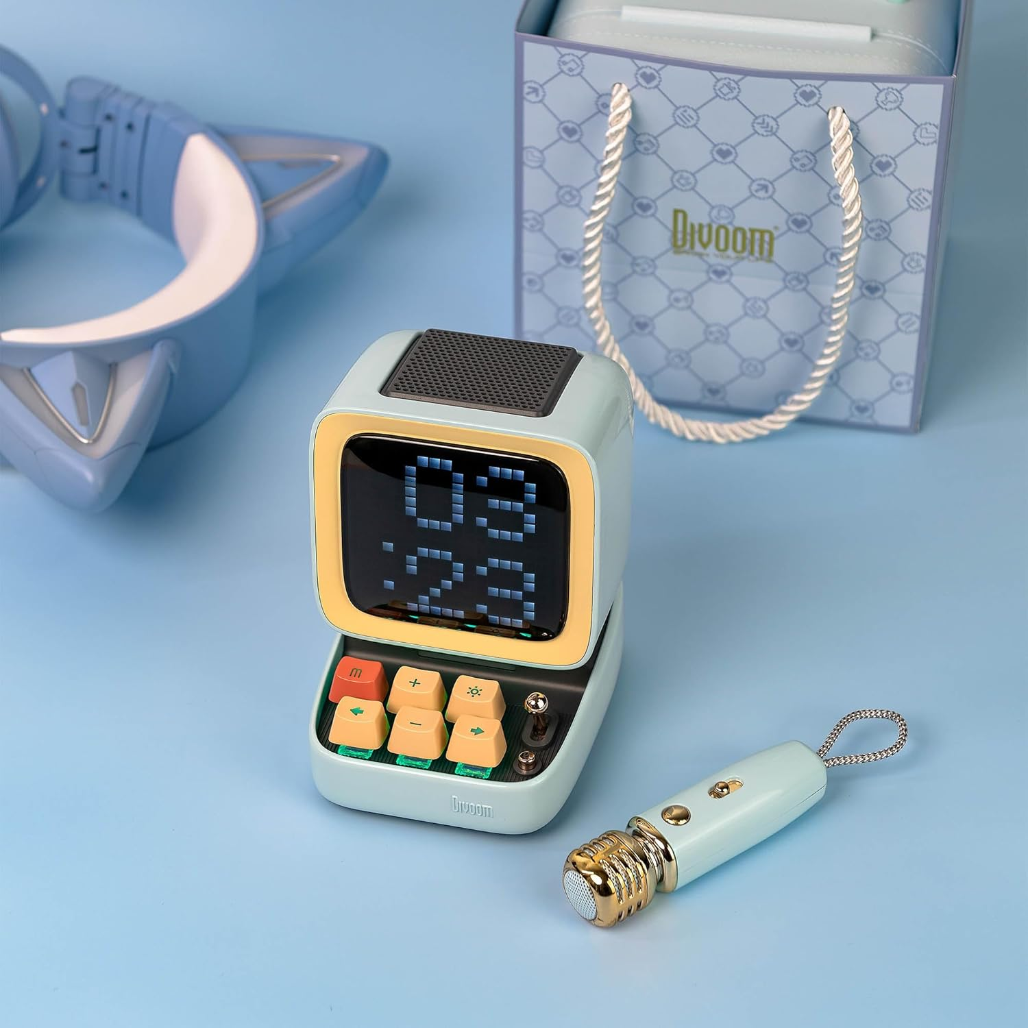 Divoom Ditoo Mic Bluetooth Speaker One Size image number 2