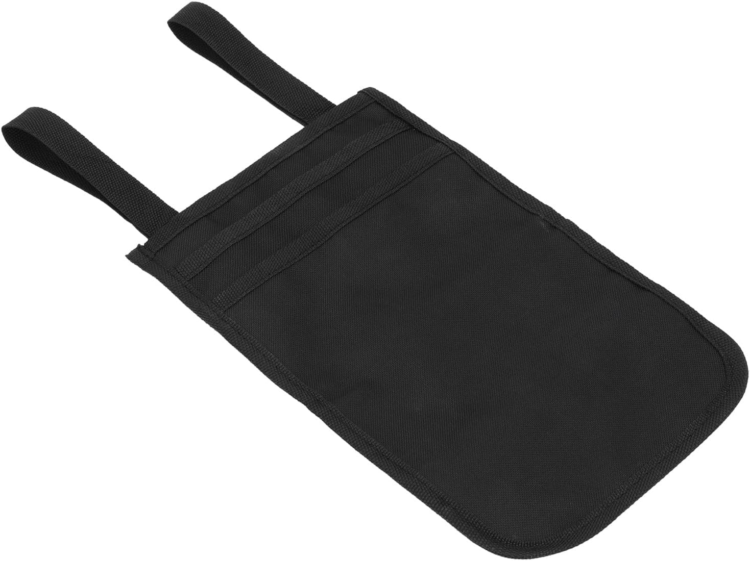 Hyuduo Crutch Organizer Bag, Oxford Fabric Pouch with Multiple Pockets for Underarm Crutches, Ideal for Seniors and Limited Mobility Users