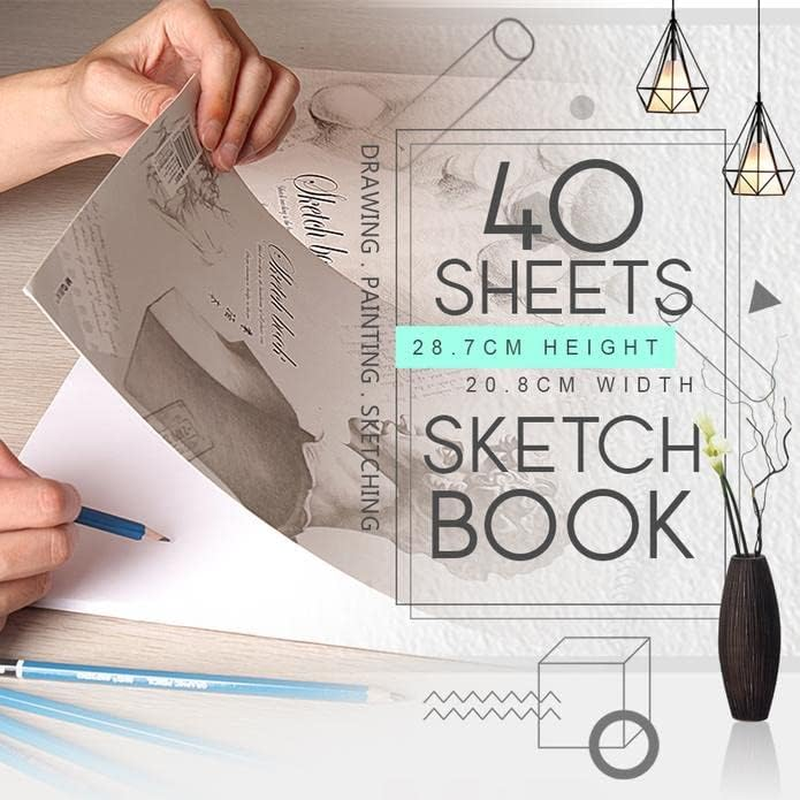 JR Joyreap Sketch Pad 40 Sheets Artist Drawing Painting Art Paper with Thick Baseboard (Large 41.8X28.7Cm) image number 1