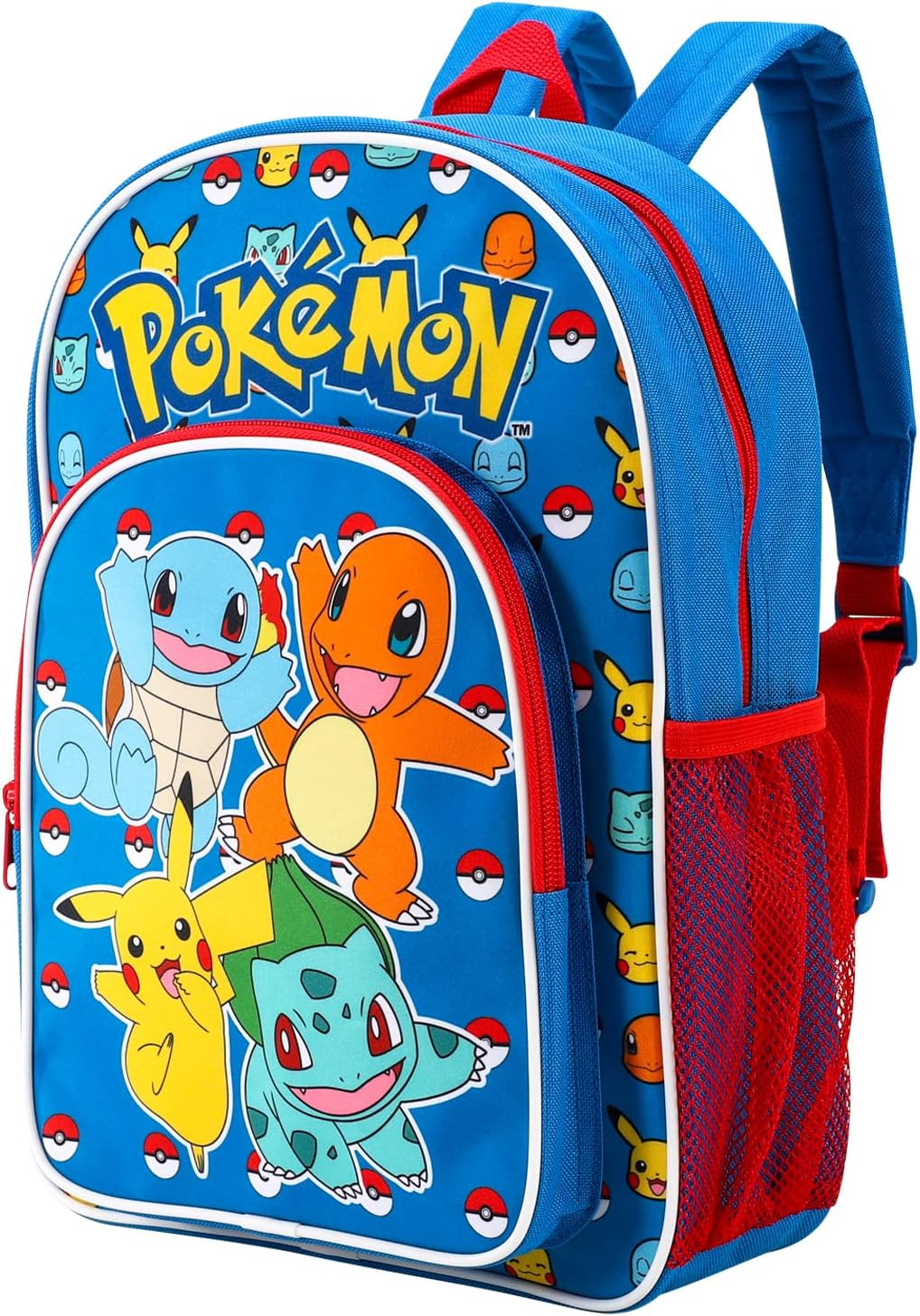 Zawadi Global Kids Childrens Premium Backpack School Rucksack Travel Bag Boys Girls with Side Mesh Pocket and Front Zipped Pocket, Multicolour image number 6